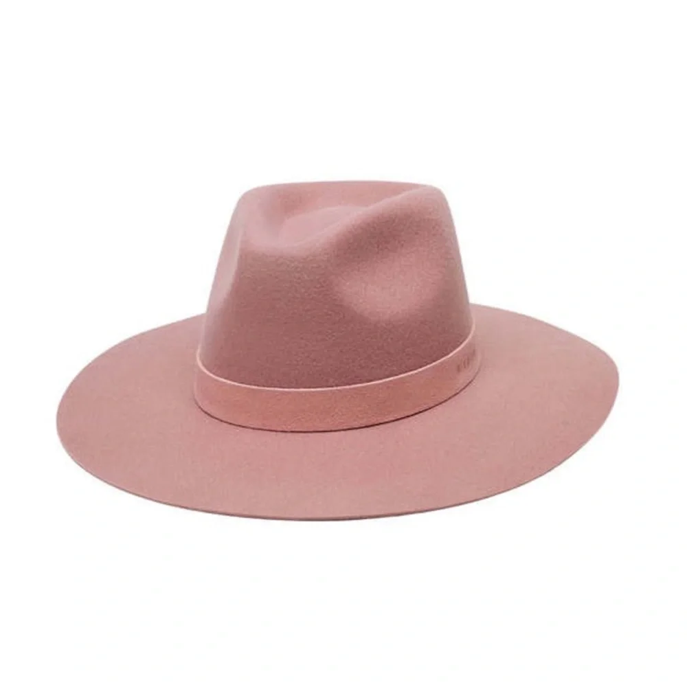 Wyeth Wool Fedora Pink Rose - Picture 3 of 6